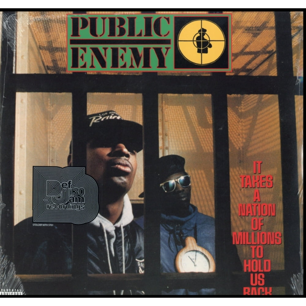 Public Enemy It Takes A Nation Of Millions To Hold Us Back [LP][Explicit] Vinyl Walmart