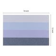 thumbnail image 4 of Unique Bargains 6 Pack Rectangle Placemat for Dining Table Decor Wipeable Table Mat Blue, 4 of 7