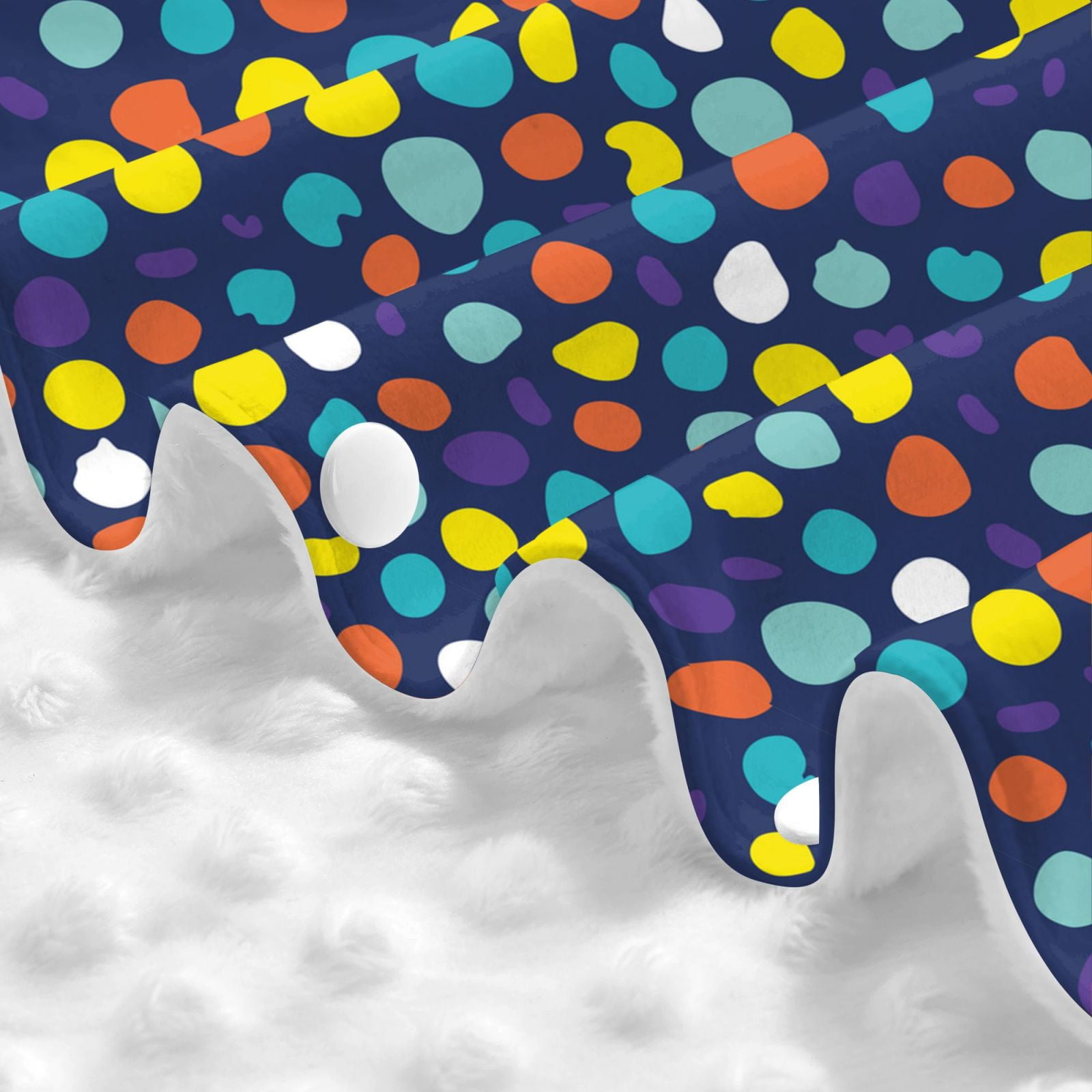 Car Seat Cover Baby - multicolor dots pattern Breathable Infant Car Seat Cover for Baby Carseat, Lightweight Comfort Baby Essentials Must Haves Newborn Stuff for Girl Boy