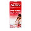 Children's Tylenol Pain + Fever Medicine, Dye-Free, Cherry, 8 Fl. Oz