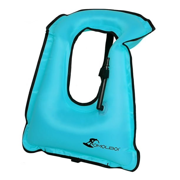 OMOUBOI Inflatable Snorkel Vest for Adults Women Men, Snorkeling