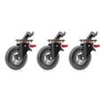 thumbnail image 5 of Shape Montreal Big Wheels, Black/Red, Set of 3, 5 of 8