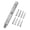 Sliver, variant on Zyllora 1Pc Portable Screwdriver Pen Changeable Magnetic Bits Disassembly Repair Tools Black