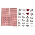 thumbnail image 3 of 24 pajitas de papel para el día de San Valentín, pajitas desechables para decoración del día de San Valentín para año Nuevo, 3 of 9