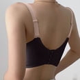 thumbnail image 4 of Women's Plus Size Wireless Bra with Adjustable Back-Closure, Breathable Lace Thin Cup Seamless Full Coverage Comfort Support, 4 of 6