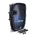 thumbnail image 1 of Bocina Vorago KSP-500 de 100 Watts, Batería recargable, Radio FM Vorago KSP-500 Bluetooth TWS 2 Microfonos y tripie, 1 of 5