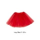 thumbnail image 5 of Qarigey tutú Traje de baile Vestidos de niña Ropa para ocasiones especiales con buen rendimiento Decoración de fiesta para niños Lago azul Prendas para la parte inferior del cuerpo Rojo, 5 of 6