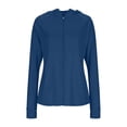 thumbnail image 6 of Women's UPF 50+ Lightweight Athletic Jacket Sun Protection Full Zip Long Sleeve Shirts Hiking Running Athletic Shirt Outdoor Pockets, 6 of 7