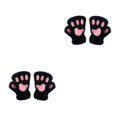 thumbnail image 3 of sweethay Gato felpa garra guante novedad Halloween toalla medio cubierto mujeres mitones guantes sin dedos Type3 NO3 sweethay CBP052174, 3 of 5