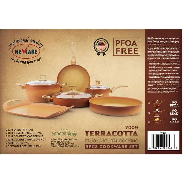 Neware Terracotta 12” FryingPan/Sarten Terracotta 30cm