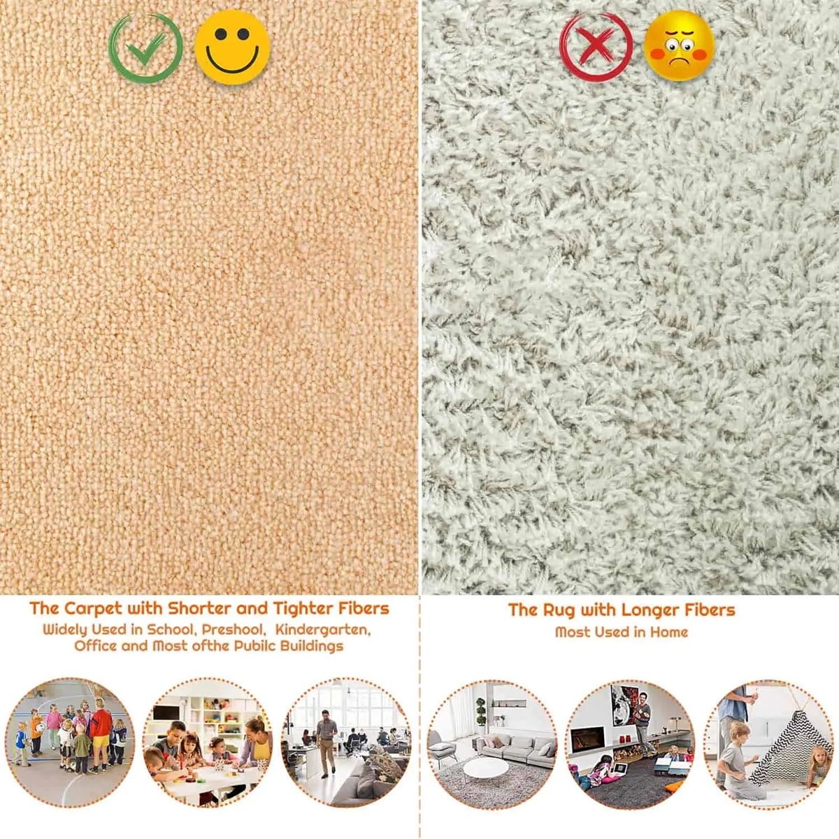 Lot De 30 Marqueurs De Tapis Avec Velcro - Pour Salle De Classe, Maternelle, Activités Sportives - 9