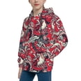 thumbnail image 2 of Daiia Rooster Head for Boys Fashion Hoodies & Sweatshirts with Kangaroo Pocket,Hooded Sweatshirt for Kid, Breathable& Moisture Wicking-X-Large, 2 of 6
