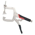 Pocket Hole Clamp 2 in 1 Function 180° Rotation High Hardness Antislip Handle Wood Clamps