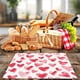 thumbnail image 5 of Xihbxyly Mantel Individual de San Valentín, Diseño de Lino En Forma de Corazón, Elegante Protector de Mesa, Resistente Al Calor, Decoración Romántica para El Hogar, Perfecto para La Cena de San Valen, 5 of 5