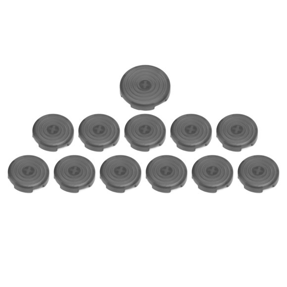 12pcs Arcade Button Cover, Transparent Design,Easy To Install, Mechanical Push Button Cover For Kailh For Cherry For Akko For Glorious Switches