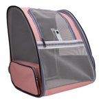 Portable Dog Carrier Backpack , Foldable Breathable Pet Carrier Backpack for Travel Convenient Storage