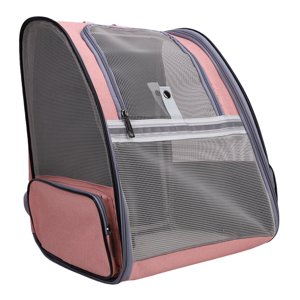Portable Dog Carrier Backpack , Foldable Breathable Pet Carrier Backpack for Travel Convenient Storage