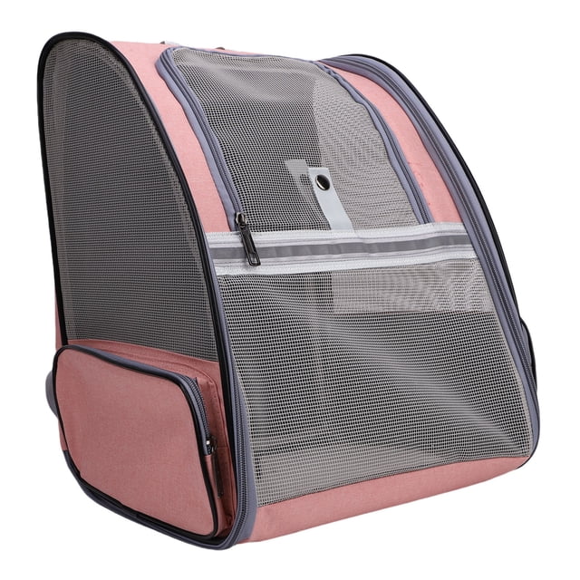 Portable Dog Carrier Backpack , Foldable Breathable Pet Carrier Backpack for Travel Convenient Storage