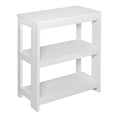 thumbnail image 4 of Regency Flip Flop 28 in 2 Shelf High Folding, No Tools Assembly, Solid, Wood Bookcase- White, 4 of 8