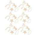 thumbnail image 6 of Eease 36pcs Unfinished Wooden Horse Cutouts Wood Discs Slices with Rope, 6 of 6