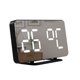 thumbnail image 5 of Reloj despertador LED con espejo, pantalla de temperatura y carga USB - Negro elegante  

(Esta versión mantiene las características clave como el diseño espejo, función de temperatura y carga USB,, 5 of 6