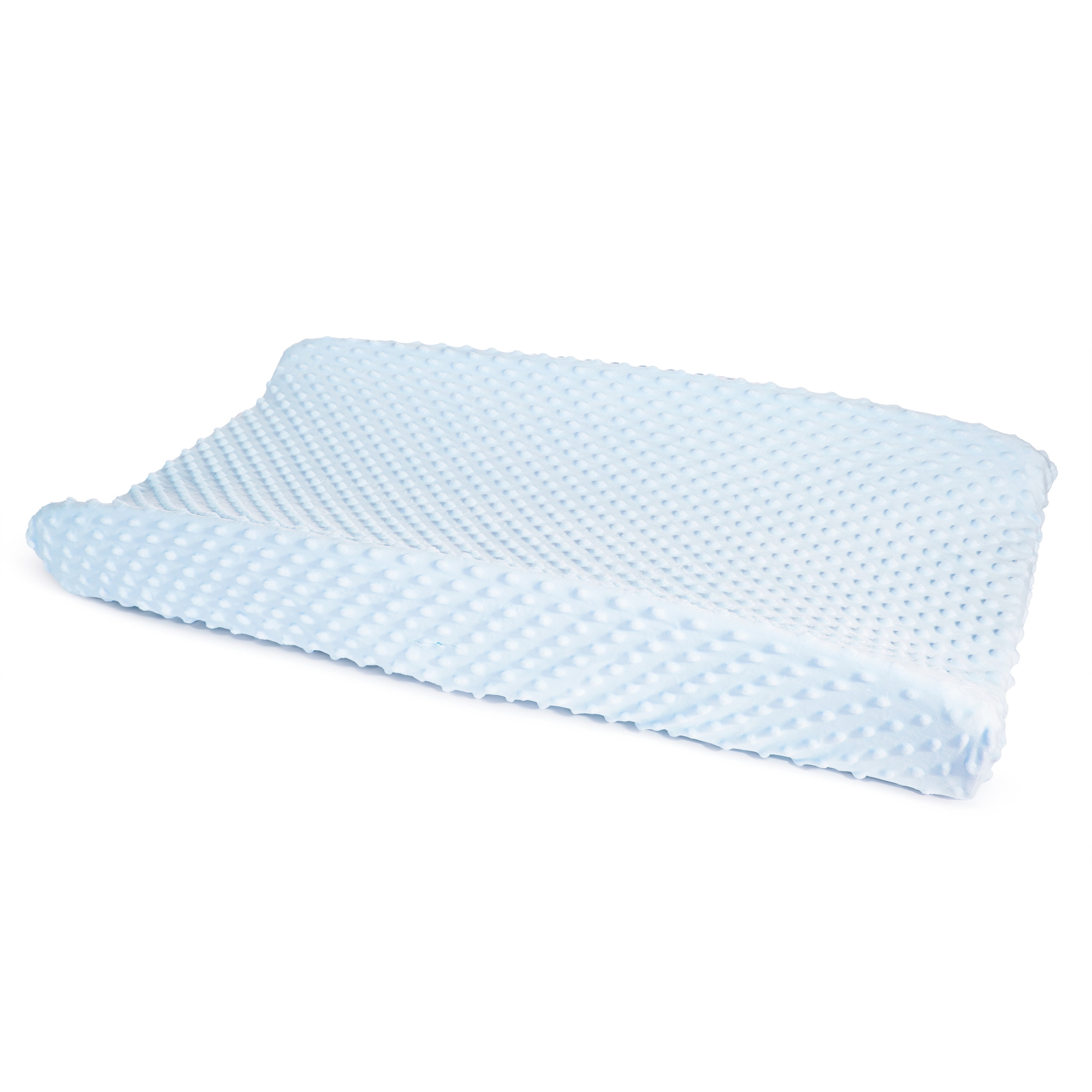 Munchkin® Soft Textured Infant Changing Pad Covers, Blue/White, Unisex, 2 Pack