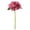 Hot Pink, variant on Artificial Hydrangea Flower Bouquet, Oimcto 55cm Tall Faux Hydrangea with Stem and Leaves, Realistic Imitation for Wedding, Baby Shower, Birthday, Dining Table, and Home Decor, Green