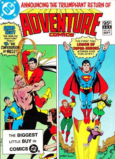 Cover of Adventure Comics #491