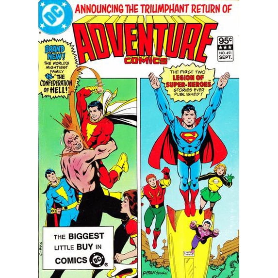 Adventure Comics #491 VF ; DC Comic Book
