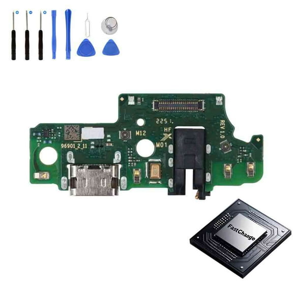 Eutoping USB Charging Port For Samsung Galaxy A14 5G A146P Dock Connector Charger Board Assembly Replacement with Tool