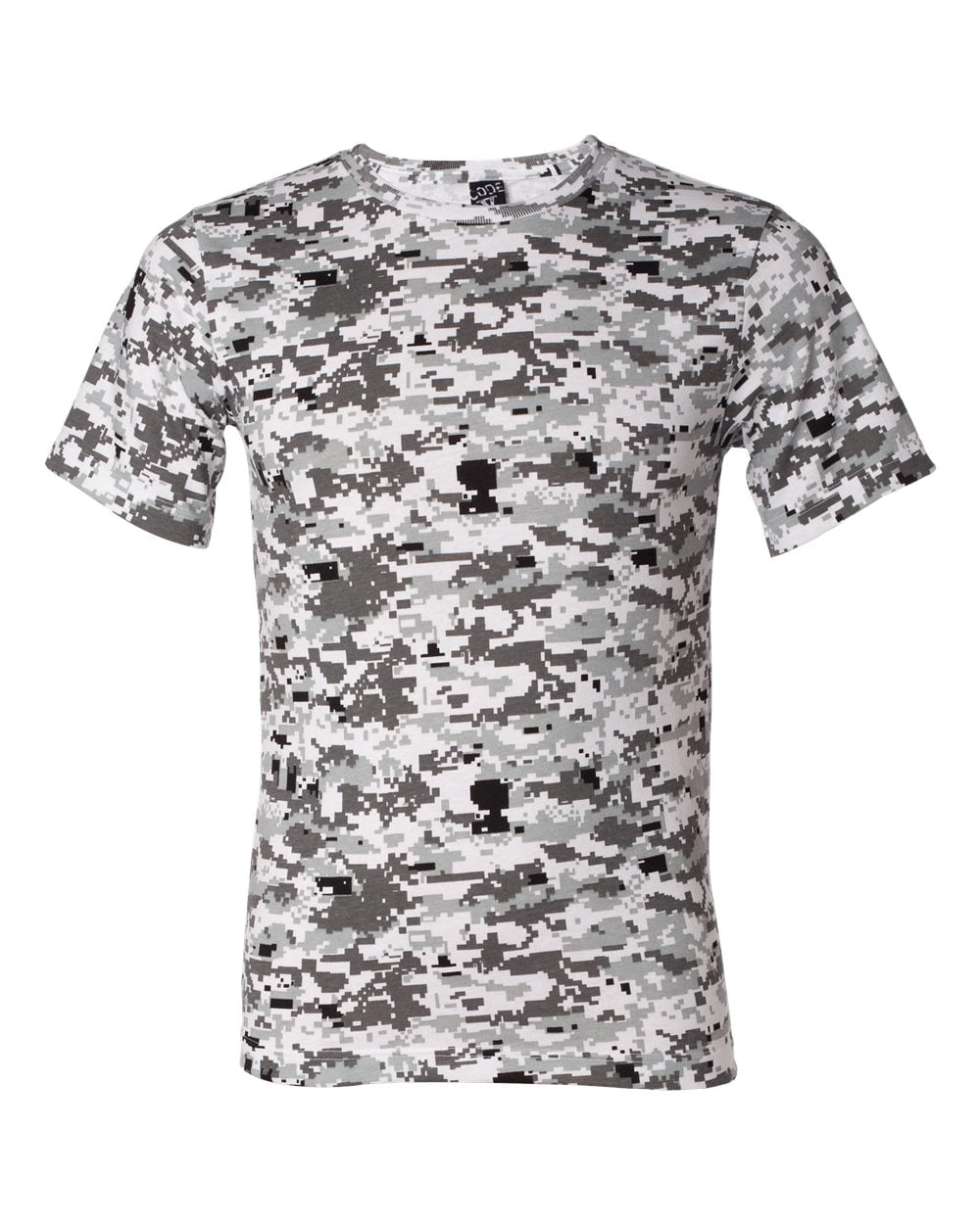 Code Five Mens 100/% Cotton Camouflage Crew Neck Short Sleeve Tee