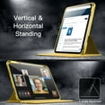 thumbnail image 7 of JETech Rotating Case for iPad (A16) 11th/10th Generation (2025/2022) with Pencil Holder, 360 Degree Rotation Protective Stand Cover Clear Back, Auto Wake/Sleep (Yellow), 7 of 7