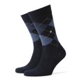 thumbnail image 1 of Calcetines para hombres Burlington PRESTON - patrón de diamantes, suave, con clip, Talla única, 40-46 azul oscuro (dark navy), 1 of 3
