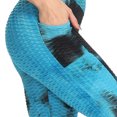 thumbnail image 6 of Womens Yoga Pants Fashion Tie Dye High Waist Side Pocket Butt Lifting Stretch Gym Leggings, 6 of 6