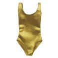 thumbnail image 2 of Body de leotardo sin mangas metálico brillante Baoblaze para figuras de 12 pulgadas color oro, 2 of 8