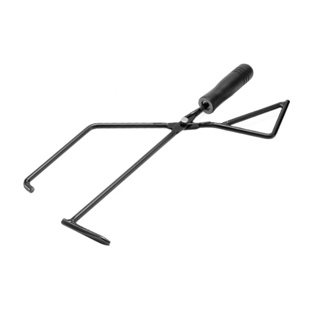 Charcoal Tong Charcoal Clip with Storage case Barbecue Fireplace Tong