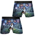 thumbnail image 3 of Happy New Year Collie Family Cheer Winter Midnight Firework All Over Print Boxer Briefs Underwear for Men Dad Collie Dog Lover Gifts Idea - 02025, 3 of 6