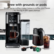 Ninja DualBrew Hot & Iced Coffee Maker, Single-Serve, compatible with K-Cups & 12-Cup Drip Coffee Maker CFP101