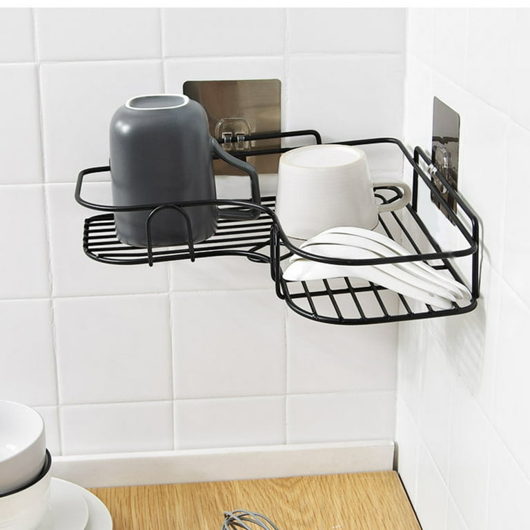 Bathroom Shelf No Drill Organizer Shower Storage Rack Corner Shelves –  Index Bath