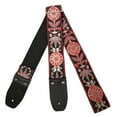 thumbnail image 4 of Henry Heller Jacquard Deluxe Series Guitar Strap Red, 4 of 5