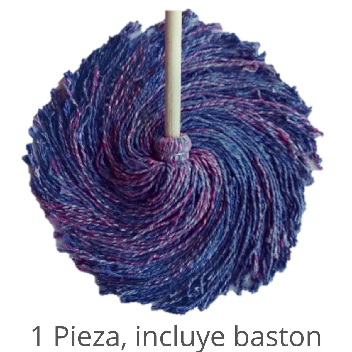 Trapeador Hilaza Color Con Baston Pjar Jady quimica Trapeador | Walmart ...