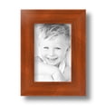 thumbnail image 2 of ArtToFrames 4" x 6" Painted Orange Picture Frame, 4x6 inch Red Wood Poster Frame (WOM-4949), 2 of 7