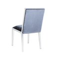 thumbnail image 4 of Upholstered Dining Chair with polished stainless steel frame, 4 of 6