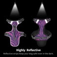 thumbnail image 2 of Pet Vest For Walking With Handle Adjustable Reflective Dog Cat Harness Zebra Print, 2 of 7