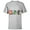 Athletic Heather, variant on Logo Avengers Super Heroes - Short Sleeve T-Shirt for Kids - Customized-White