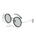 thumbnail image 3 of Lunettes de Soleil Rondes Polarisées à Teinte Réglable avec Contrôle Manuel Progressif ND9 pour Sports Extérieurs et Activités de Plage, 3 of 4