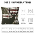 thumbnail image 5 of Orinice Deer Camouflage War Graphic Decorative Pillow Cover for Home 18x18in, 5 of 5