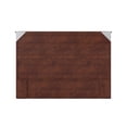 thumbnail image 4 of Pemberly Row Lit Escamotable Moderne en Bois Format Double avec Matelas, Noyer, 4 of 20