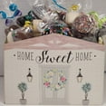 thumbnail image 3 of Tasteful Thoughts Home Sweet Home Basket Box, Assorted Chocolates and Popcorn, 3 of 5