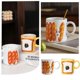 thumbnail image 1 of Bread Mug Ceramic Coffee Mug , Milk Cup for Breakfast ,Tea Chunky Soup Cup, 1 of 3